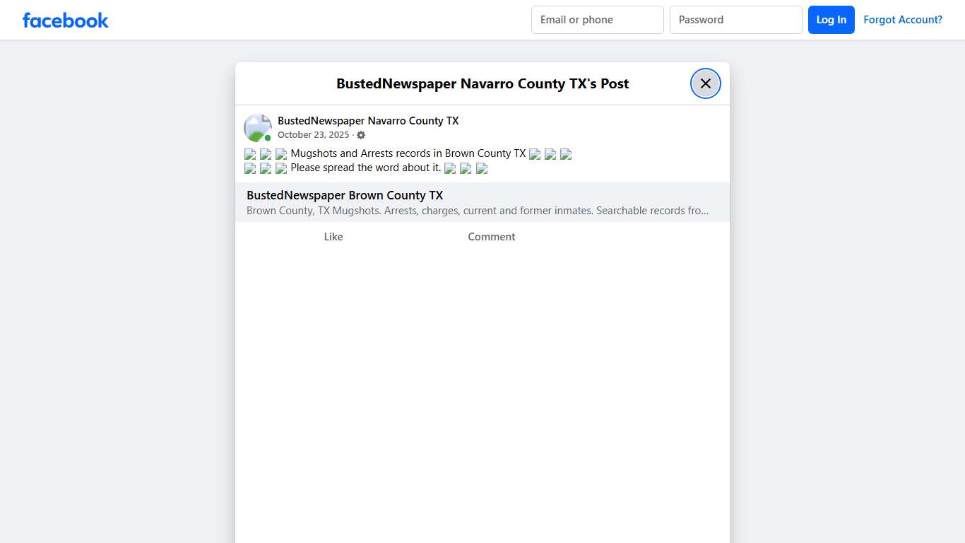 🔥 🔥 🔥 Mugshots and... - BustedNewspaper Navarro County TX Facebook